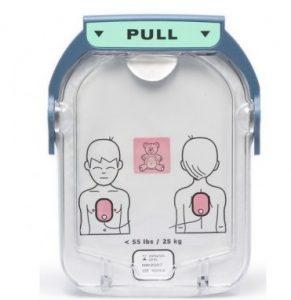 Electrodos pediátricos para desfibrilador AED Philips HeartStart HS1